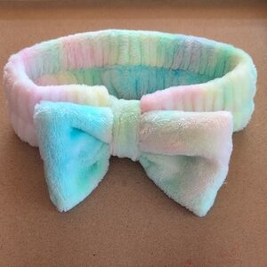 Colorful Spa Headband with Bow